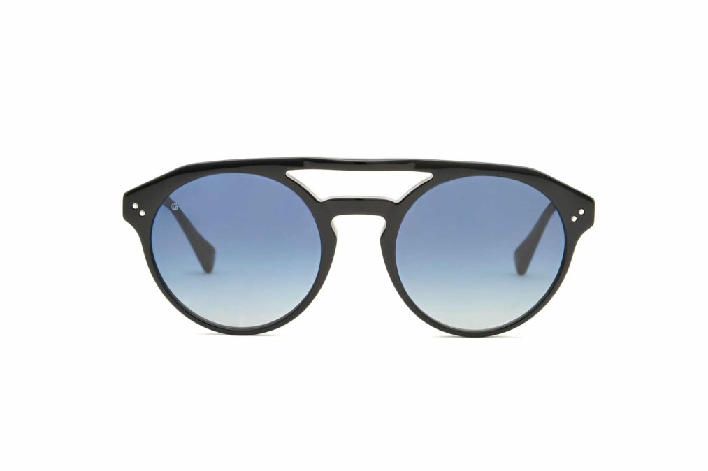 6287 kusama black aviator rounded sunglasses by gigi barcelona 01 3000x1996 scaled